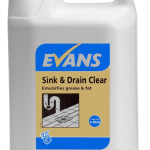 Evans Vanodine Sink and Drain Clear