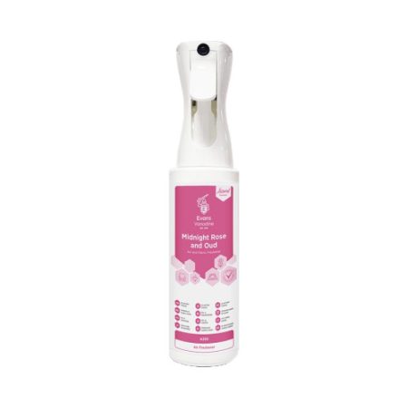 Evans Vanodine Air & Fabric Freshener - Midnight Rose & Oud